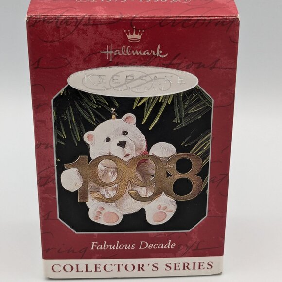 Hallmark Keepsake Fabulous Decade 1998, 9th in Fabulous Decade Series Ornament - Picture 7 of 10